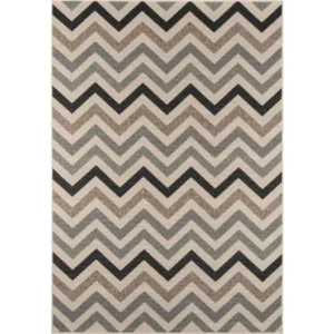 Contemporary Rectangle Area Rug, Sage, 3'11" X 5'7"