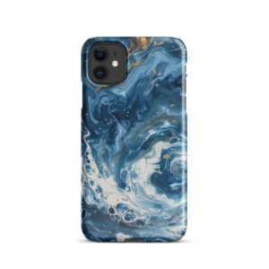 Blue Waves Phone case for iPhone